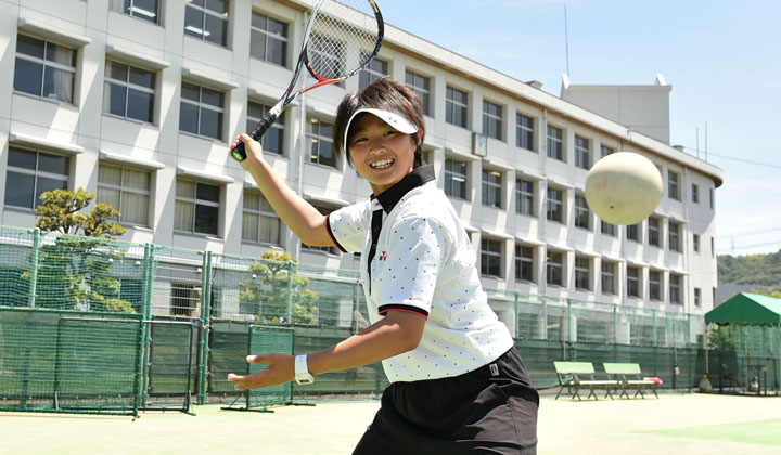 ソフトテニス部女子 広島翔洋高等学校 広島 私立高校